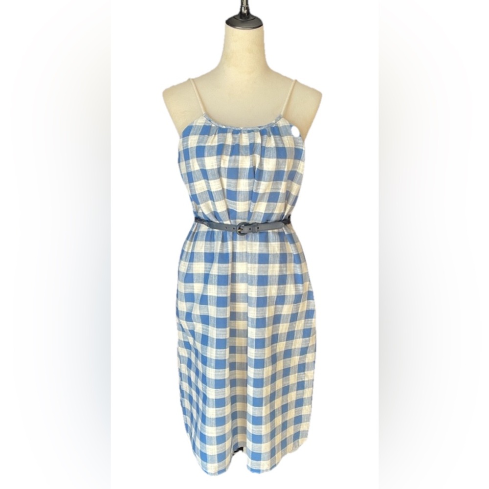 NWT Comme Toi Check Shift Style Dress Size Small - Picture 2 of 10